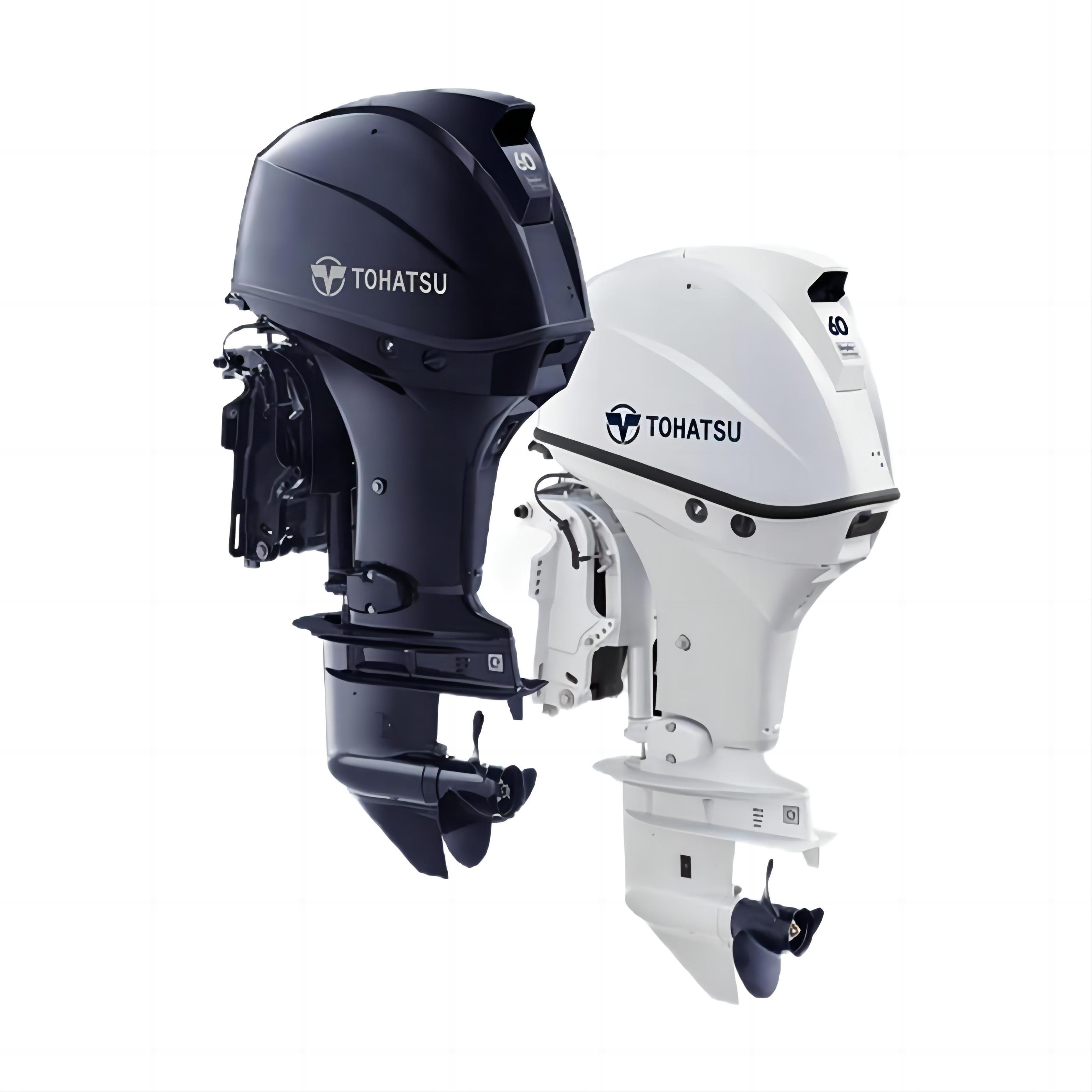 Tohatsu MFS50AETL 4 Stroke Outboard Motor Boating Marine Use Manual Starting System Gasoline Electric Fuel Type Brand New Used
