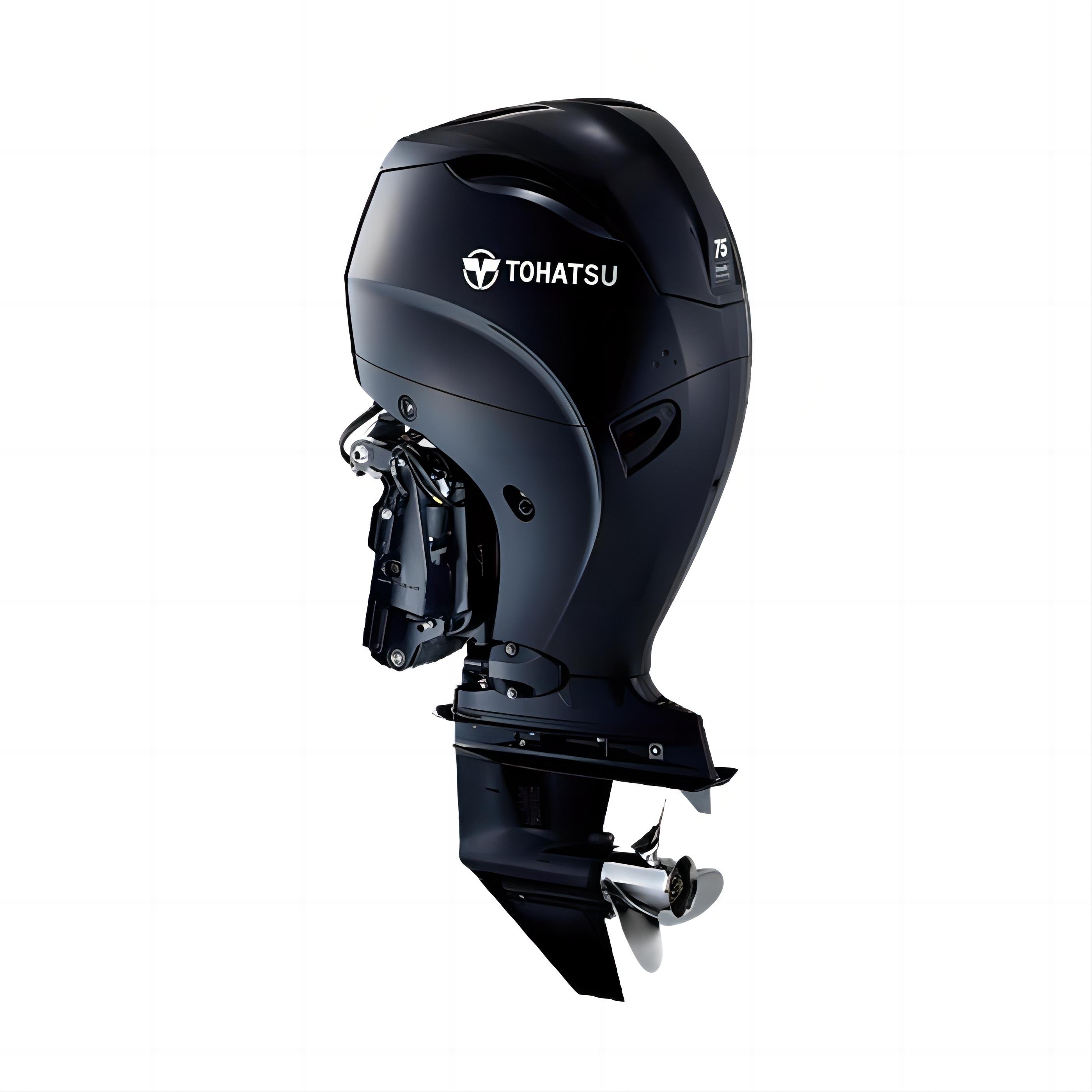 Tohatsu MFS50AETL 4 Stroke Outboard Motor Boating Marine Use Manual Starting System Gasoline Electric Fuel Type Brand New Used