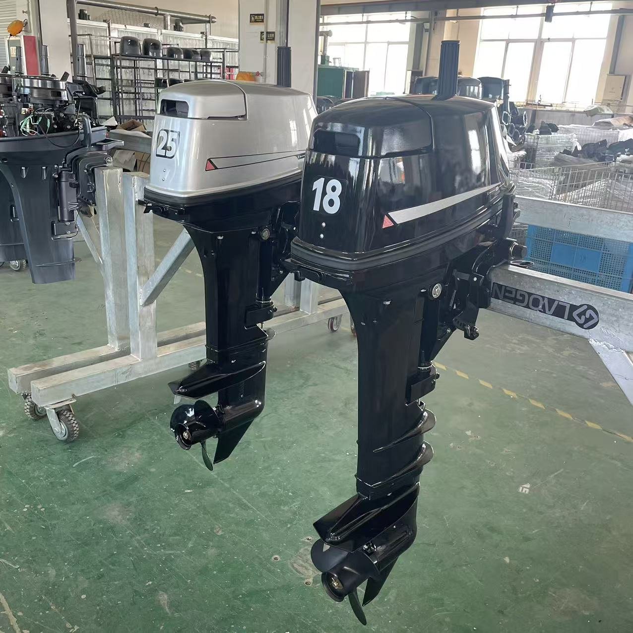 Factory Sale Gasoline Outboard Engine 2 Stroke 15HP Outboard Boat Motor Compatible With Tohatsu