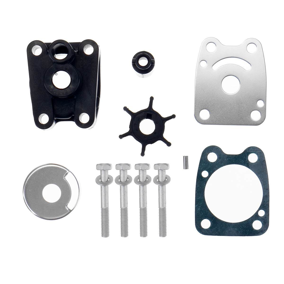 Water Pump Impeller Kit Outboard Parts for Yamaha 4/5hp 6E0-W0078-A2 Impeller Water Pump Gasket Repair Tool Kits