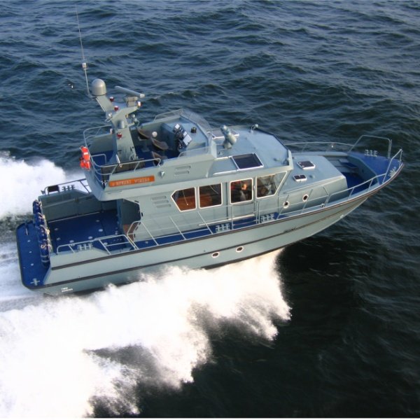 Top Quality Stable 47.5ft 14.5m Aluminum Sailing Yacht Cabin Patrol Cruiser Speed Boat with Inboard Engine for Fishing
