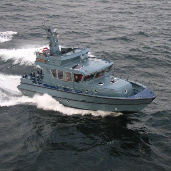 Top Quality Stable 47.5ft 14.5m Aluminum Sailing Yacht Cabin Patrol Cruiser Speed Boat with Inboard Engine for Fishing