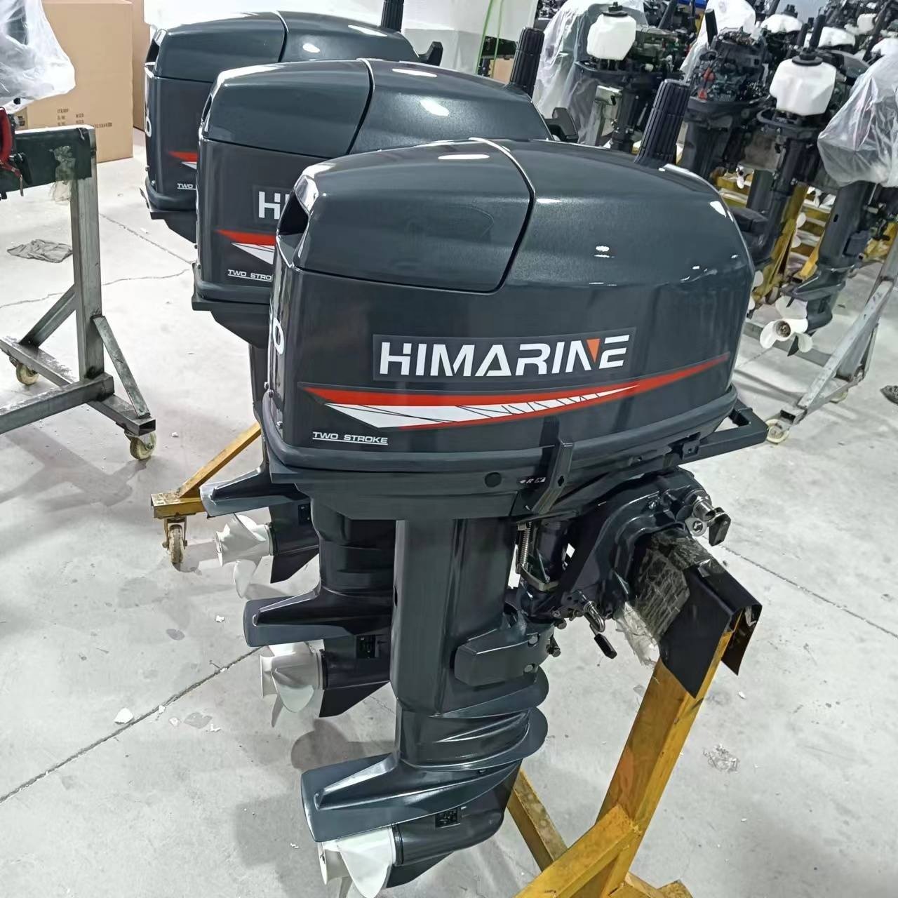 With Yamaha High Quality 30HP Outboard Motor 2 Stroke Long Shaft and Short Shaft Boat Engine for Fishman