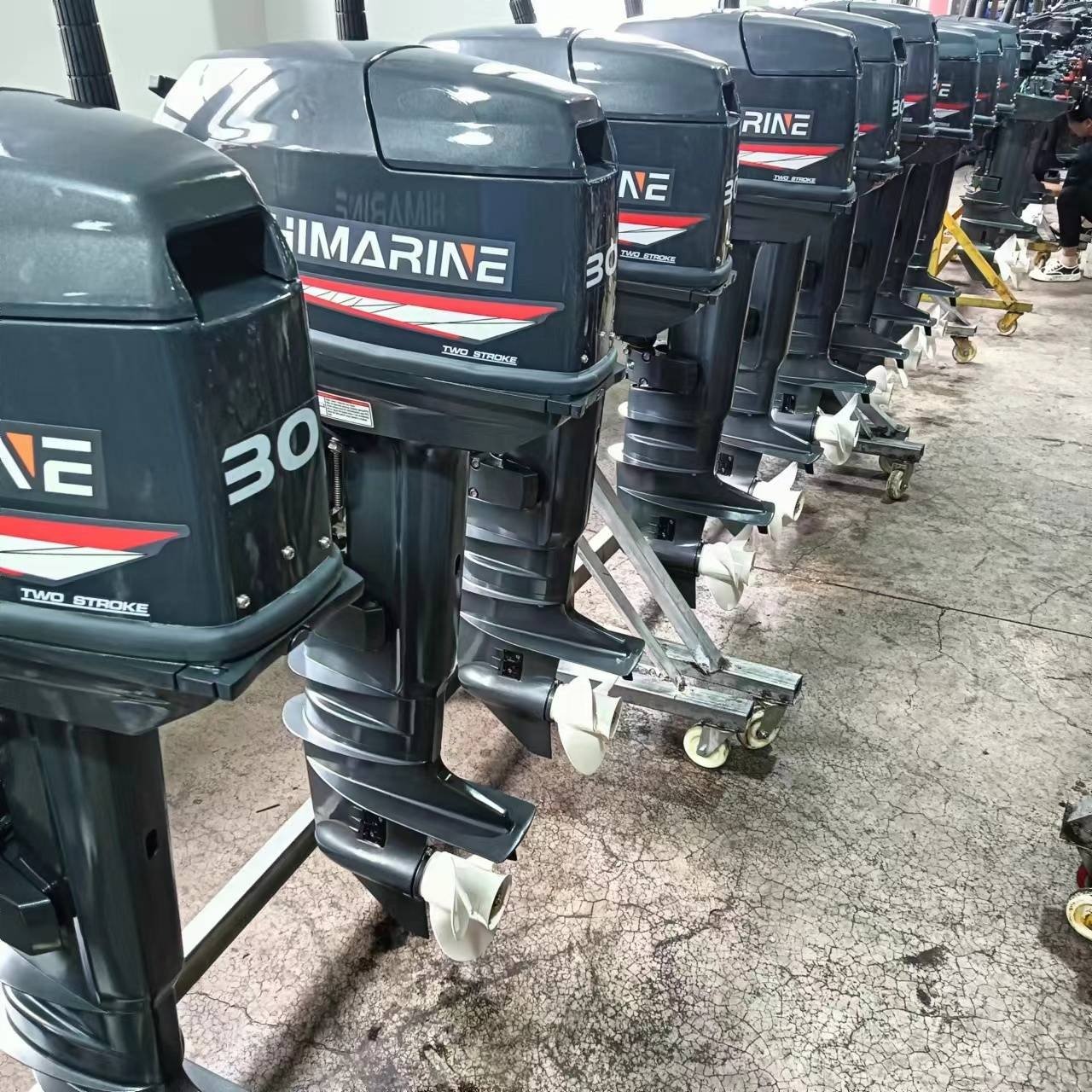 With Yamaha High Quality 30HP Outboard Motor 2 Stroke Long Shaft and Short Shaft Boat Engine for Fishman
