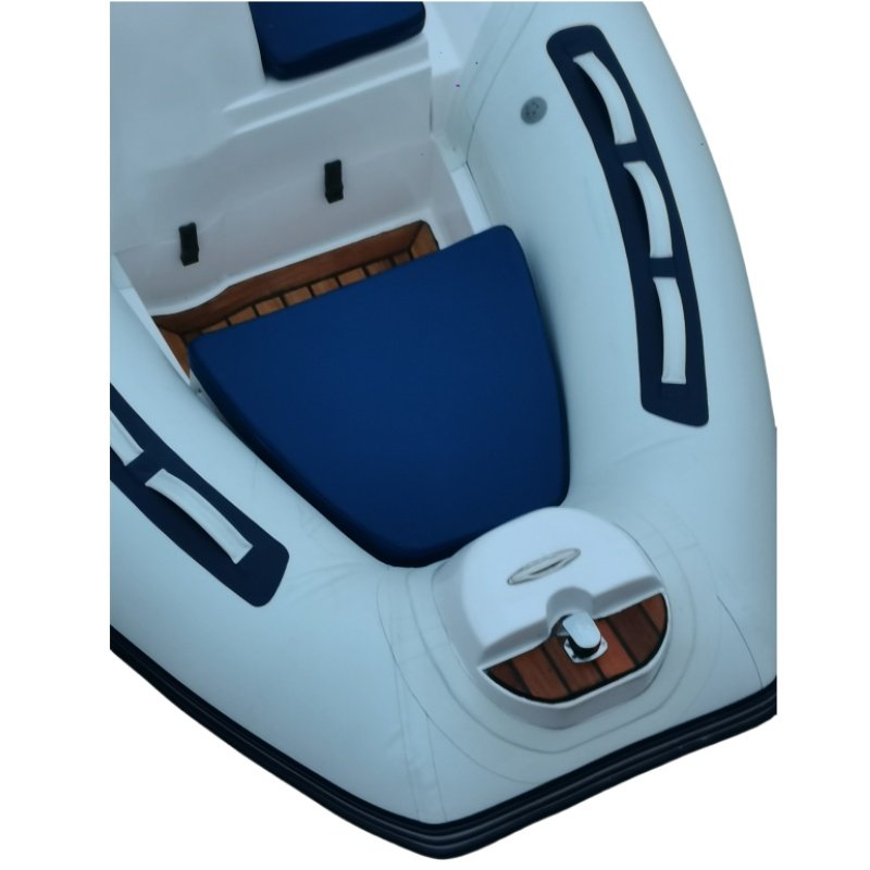 11ft ORCA Luxury RIB 340 Semi-Rigid Inflatable Fishing Boat with HYPALON Tube Material Outboard Engine Fiberglass Hull-For Sale