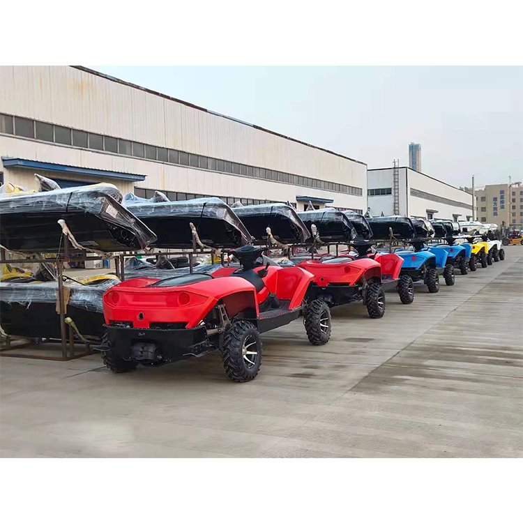 Widely Used 4x4 Gas Tank ATV 1500cc Amphibious Jet Ski Boat New Condition 4 Stroke Engine China Fiberglass Material