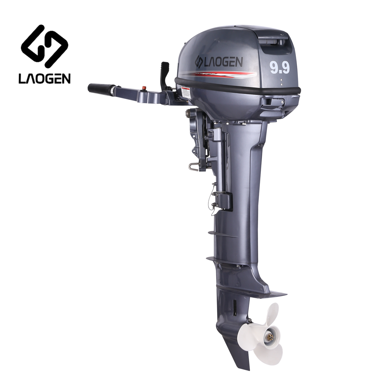 Laogen Factory Boat Motor Outboard Match Yamaha 9.9F 15F Out Board Boat Motors 2 Stroke Outboard Motor 9.9 15hp Outboard Engine