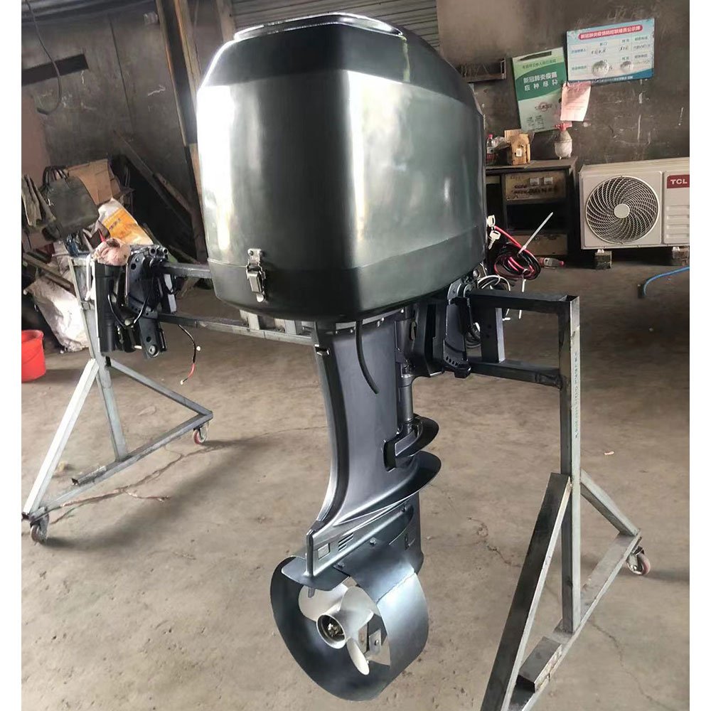 90hp Easy Maintenance Fuel-efficient Diesel Power Pole 4stroke Water Cooled Marine Outboard Engine