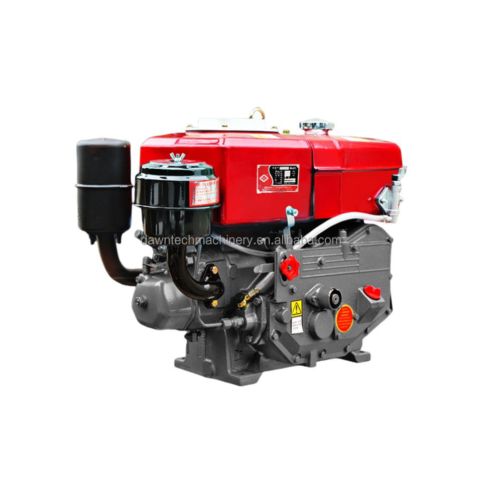 Agriculture Machinery High Quality Four-Stroke Hand-Cranked Small Single Cylinder 4HP Diesel Engine