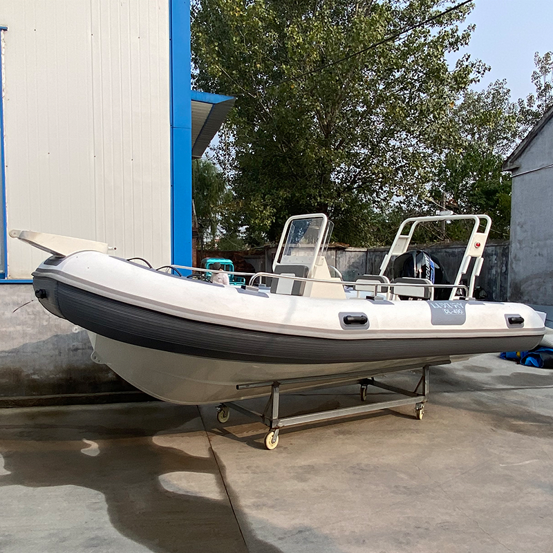 New Design 4.9M Rigid Hull Aluminium Inflatable Boats for Sale