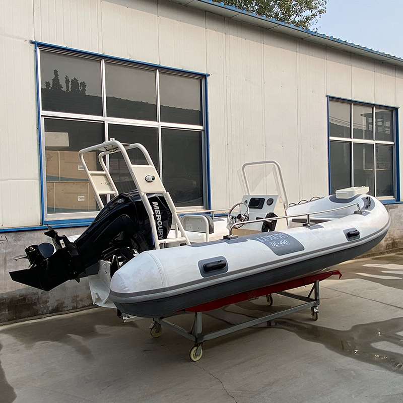 New Design 4.9M Rigid Hull Aluminium Inflatable Boats for Sale