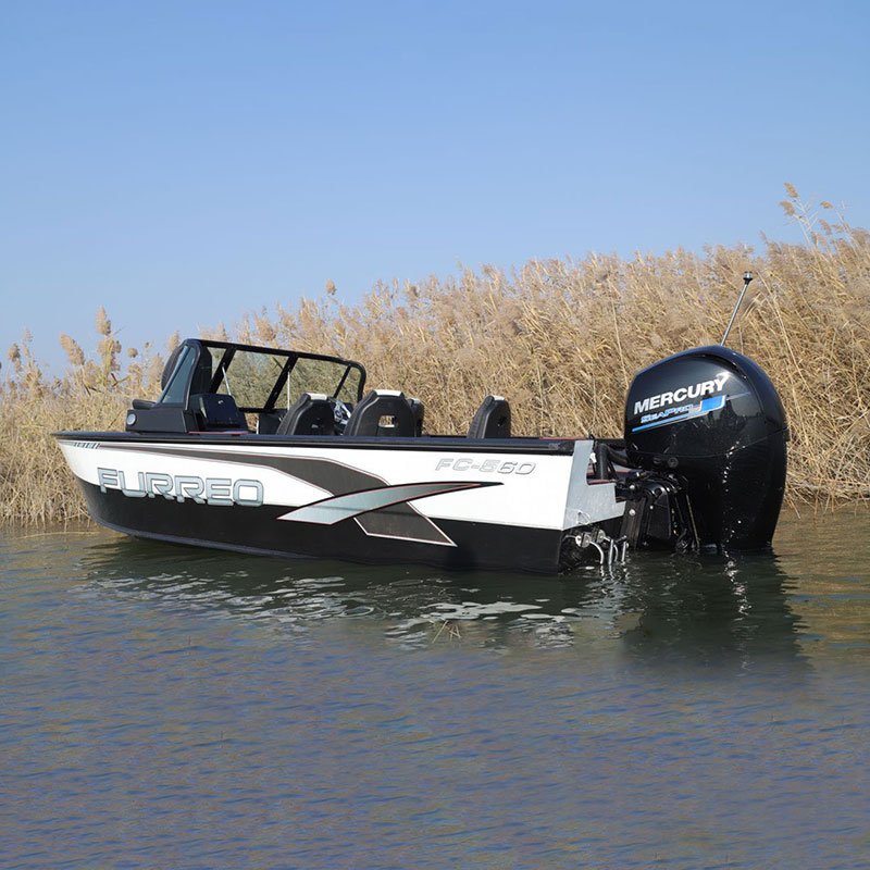 2025 HOT SALE Small Lure Boat Bass Boat 5.6M 40hp New Fashion With YAMAHA Outboard Engine