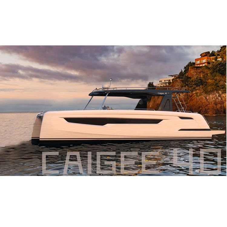 Top Quality High Quality Luxury Patrol Boat/Yacht/Ship Aluminium Alloy Less Fuel Consumption With Outboard Engine