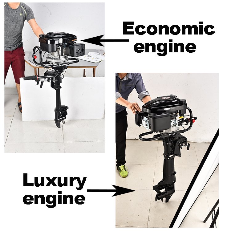 New 15HP 4-Stroke Outboard Fishing Boat Engine Vessel Propulsion Spare Parts for Gasoline Motor