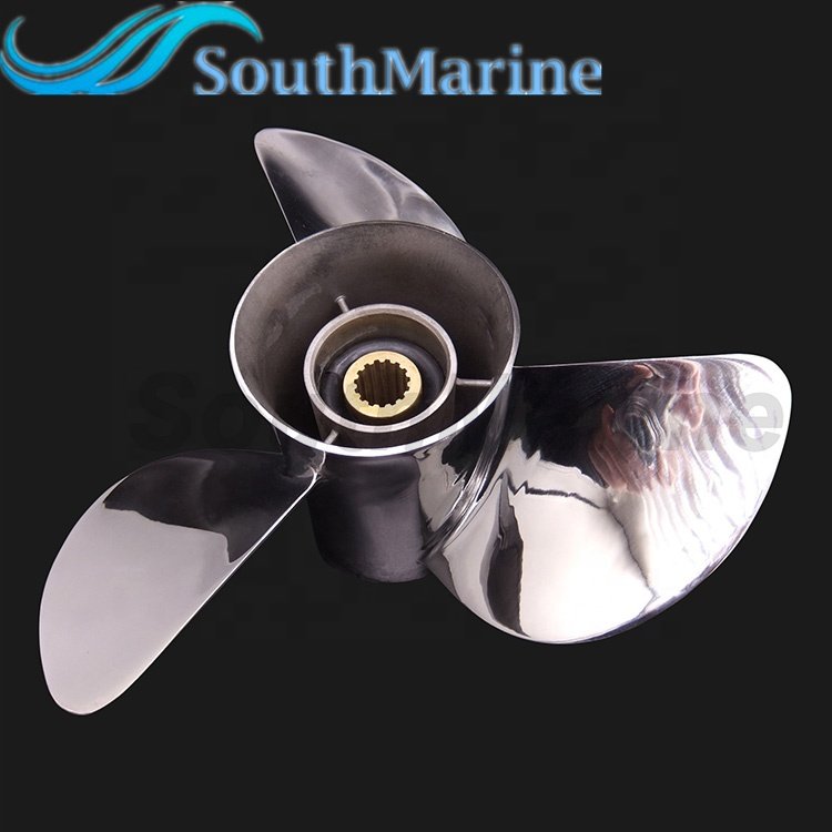 688-45970-03-00 Boat Engines Stainless Steel Propeller 13x19-K for Yamaha 60HP 70HP 75HP 80HP 85HP 90HP 115HP 130HP Outboard