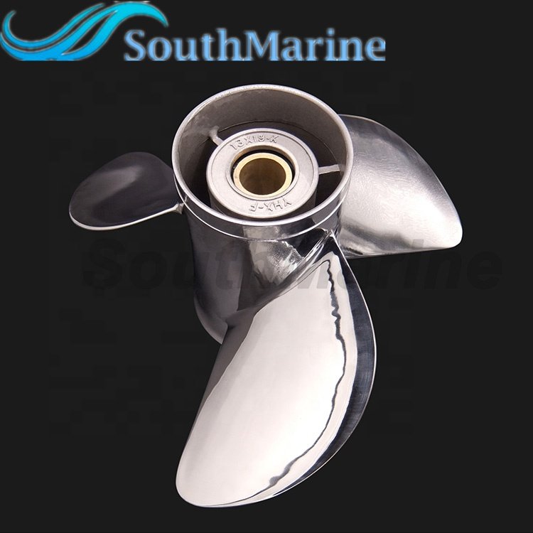 688-45970-03-00 Boat Engines Stainless Steel Propeller 13x19-K for Yamaha 60HP 70HP 75HP 80HP 85HP 90HP 115HP 130HP Outboard