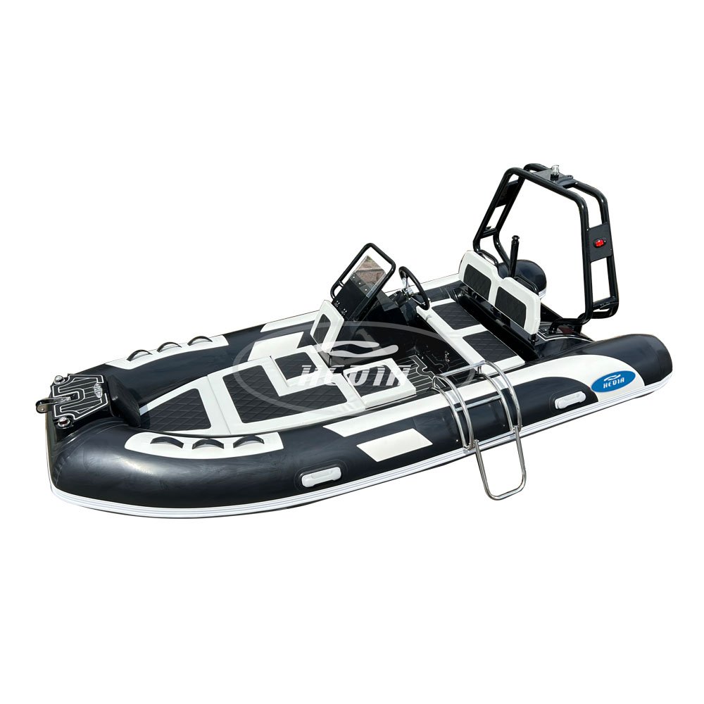 Chinese Boat Manufactures Sport Yacht 13ft 390 Orca Hypalon Deep v Center Console Boats for Sale