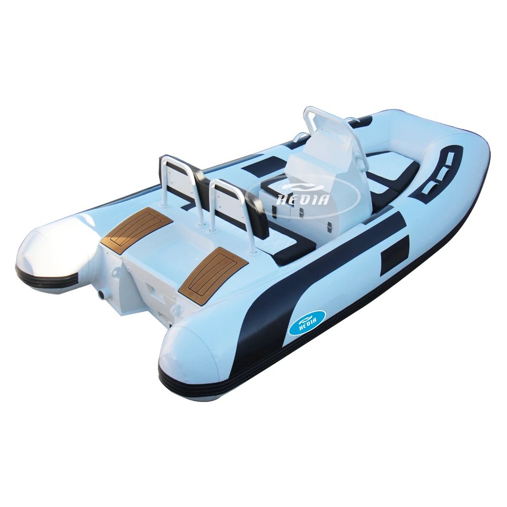 10ft Aluminum Boat and Engine Botes Chiquitos De Remo Hypalon Rib Ce 330