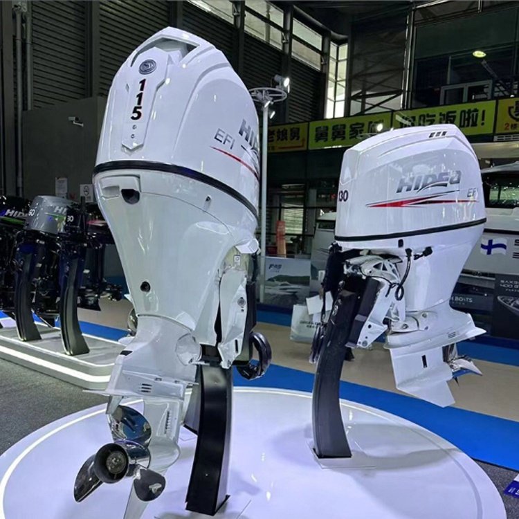 New 4 Stroke 130HP Outboard Engine Electronic Boat Motor