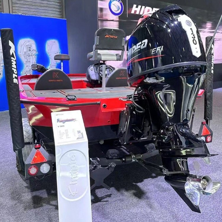 New 4 Stroke 130HP Outboard Engine Electronic Boat Motor