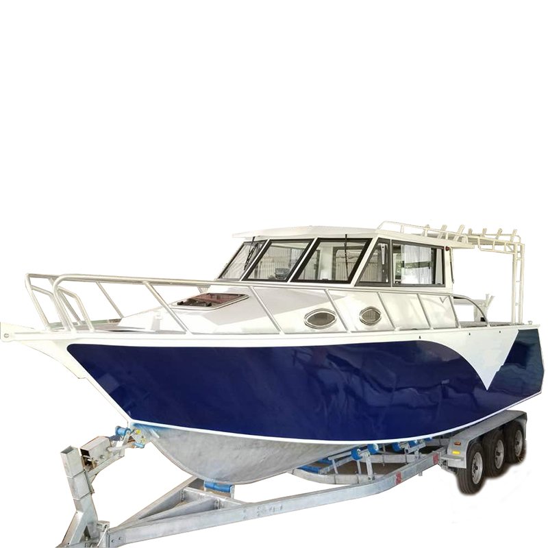 9 Meters Inboard Engine Aluminium Cabin Cruiser Boat