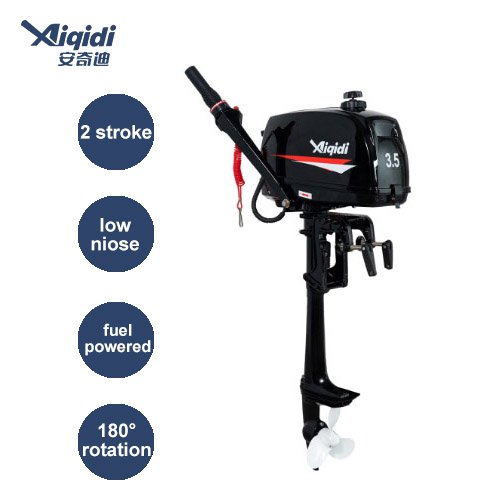 OEM&ODM Engine Outboard AIQIDI 2.5HP 3.5HP Hand-Operated Small Vessels 2m-4m 2 Stroke Outboard Motor