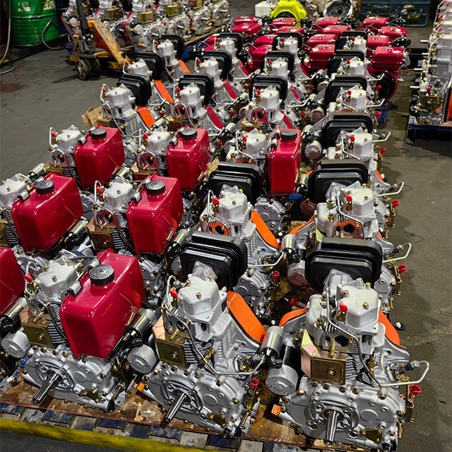 Direct Injection 4 Stroke Jet Drive Gasoline Motor Para Barco / Air 212cc 28HP Vowing 10HP Diesel Boat Engine for Power Tiller
