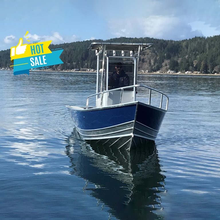 2022 14ft 5 People High Quality Aluminum Hull Center Console Fishing Working Boat