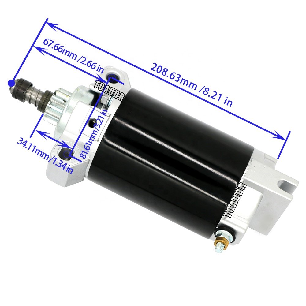 66T-81800-03 66T-81800-02 01 00 Starter Motor for Yamaha 40HP Enduro E40X E40XMH 40XWT 40XWH Boat Engine