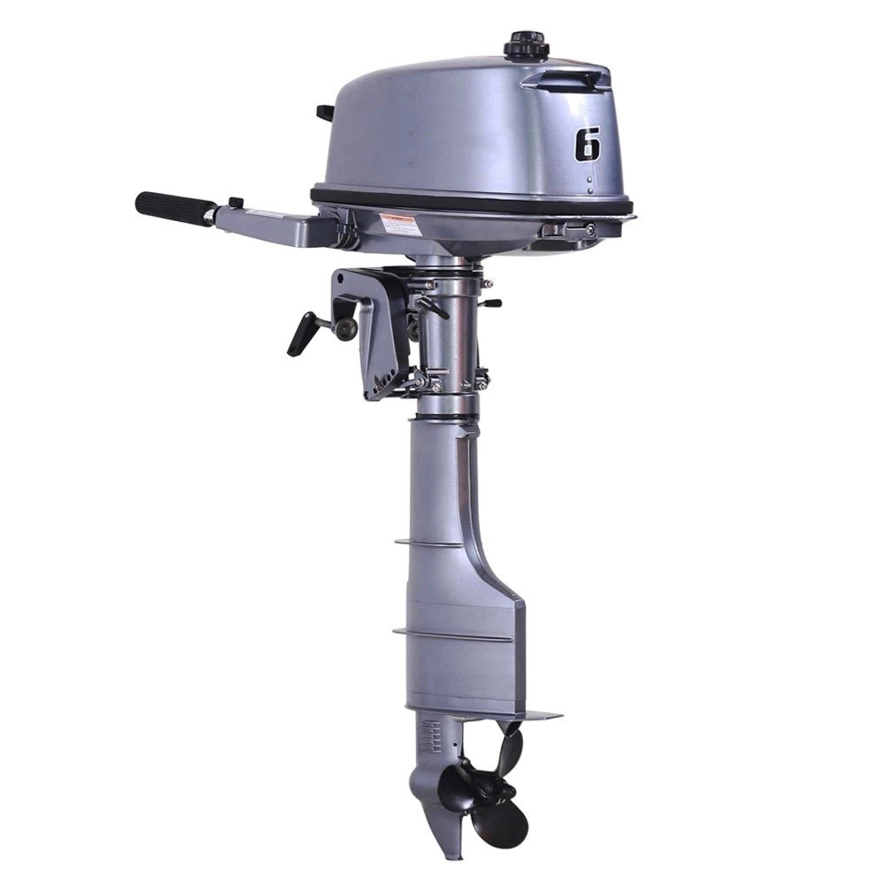High Quality 2 Stroke 6 HP 103cc Outboard Motor Gasoline Water Cooled Marine Motor or Water Cooled Marine Engine