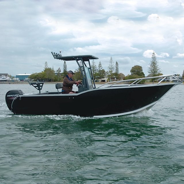 Ecocampor 19ft All Welded Aluminum Fishing Bait Boats /Luxury Yacht with Center Console