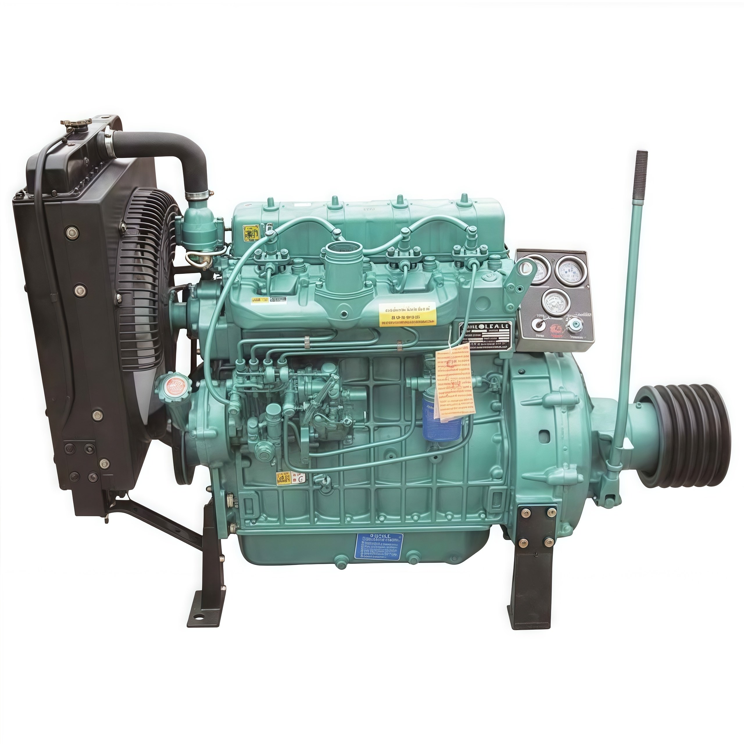 High Quality 125cc Four-Cylinder Chinese Diesel Engine Electric Start Air-Cooled Style Boat Machinery Core Pump Used for Motor