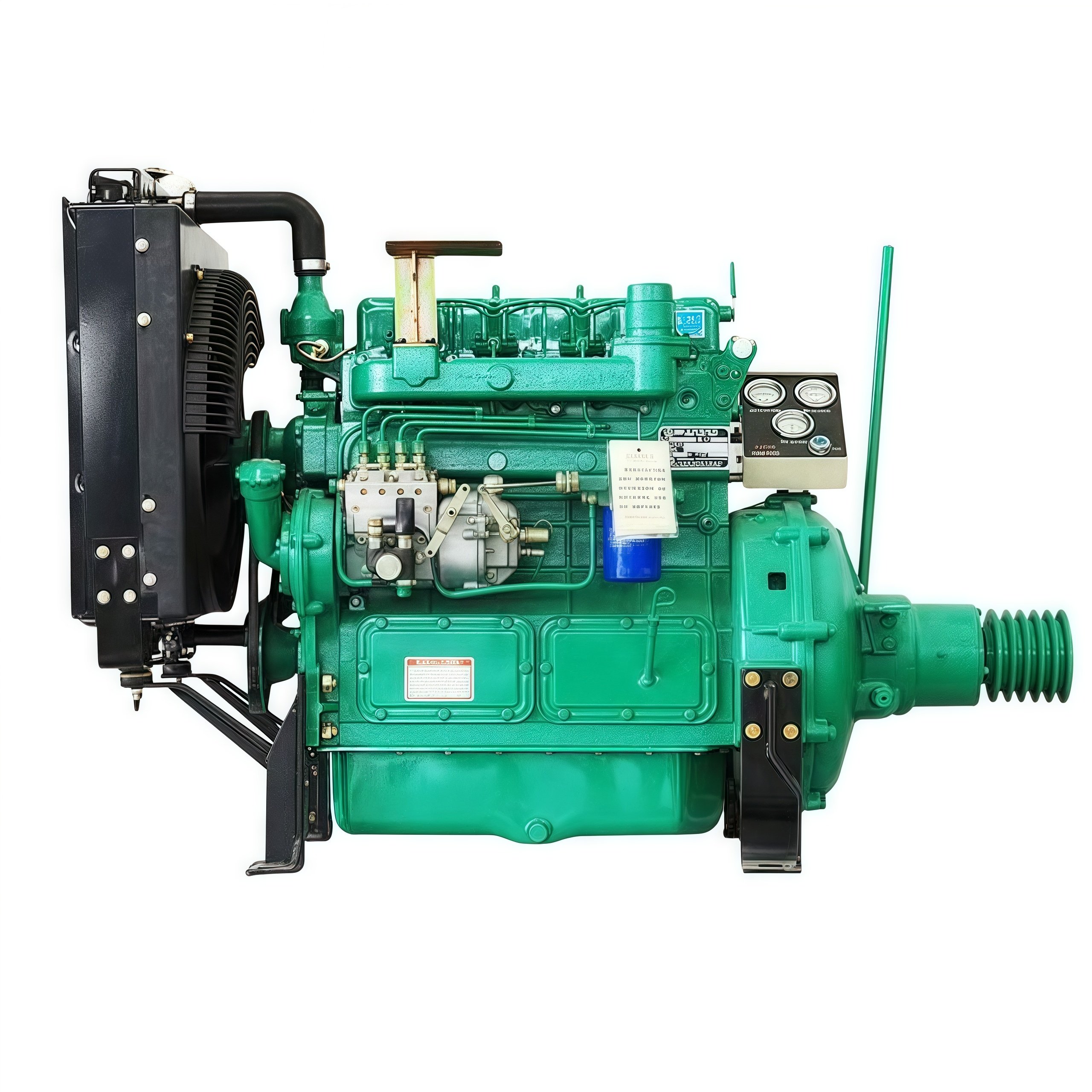 High Quality 125cc Four-Cylinder Chinese Diesel Engine Electric Start Air-Cooled Style Boat Machinery Core Pump Used for Motor