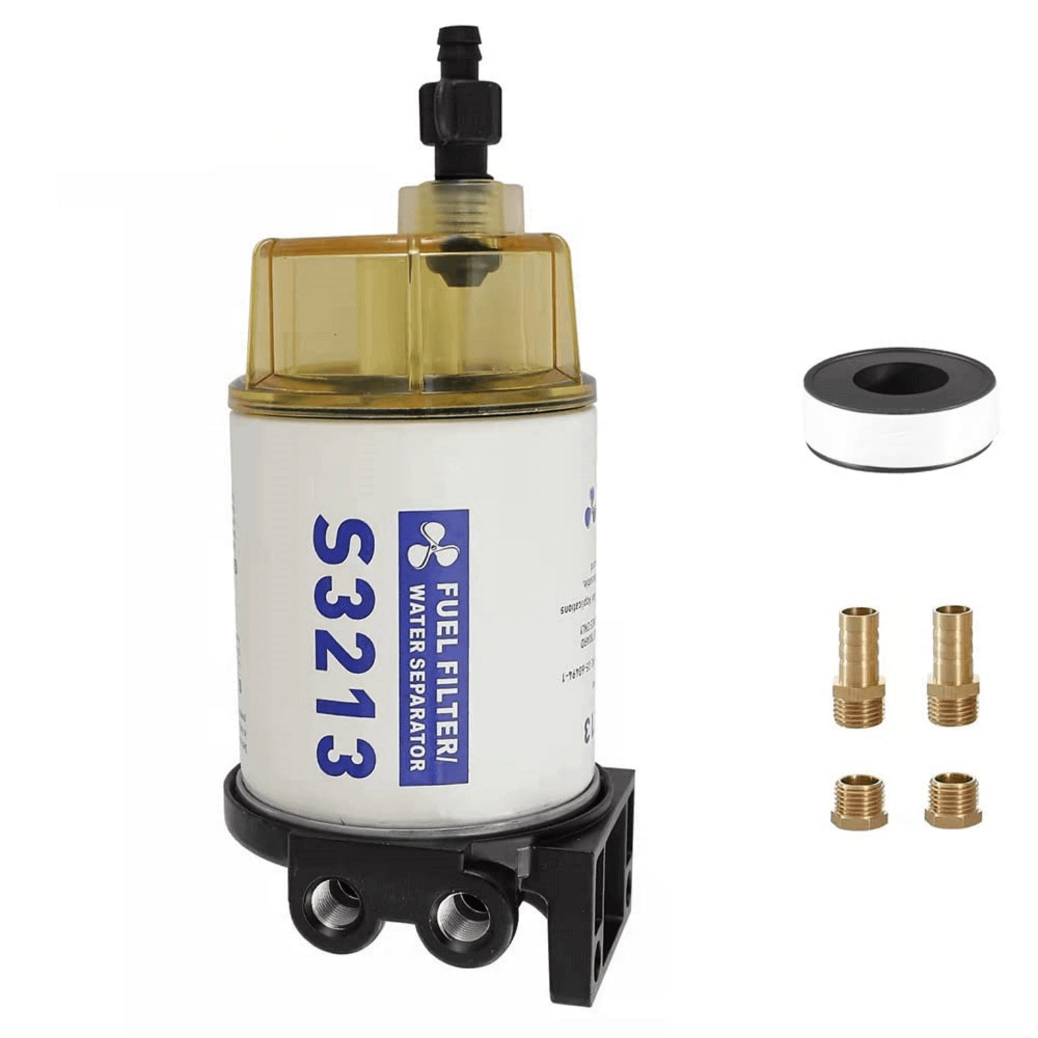 Fuel Water Separator Filter S3213 for Mercury Outboard Engines by Sea Sierra Manufacturer