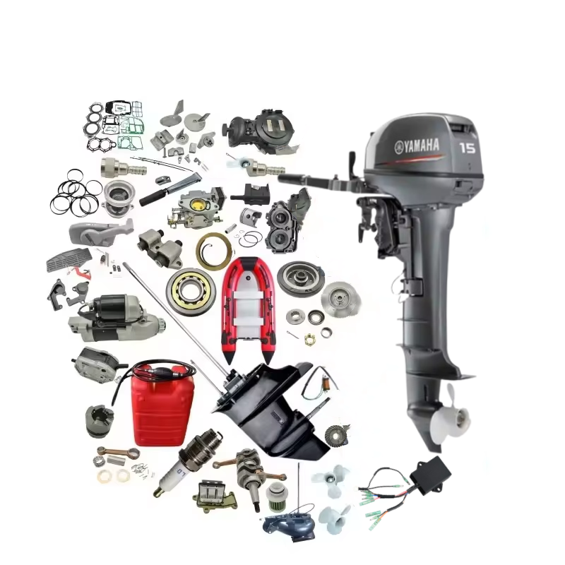 Yamahas 2 Stroke 15HP Boat Engines Spare Parts 63V-W0078-02-00 63V-W0078-00 Outboard Motor Water Pump Repair Kit
