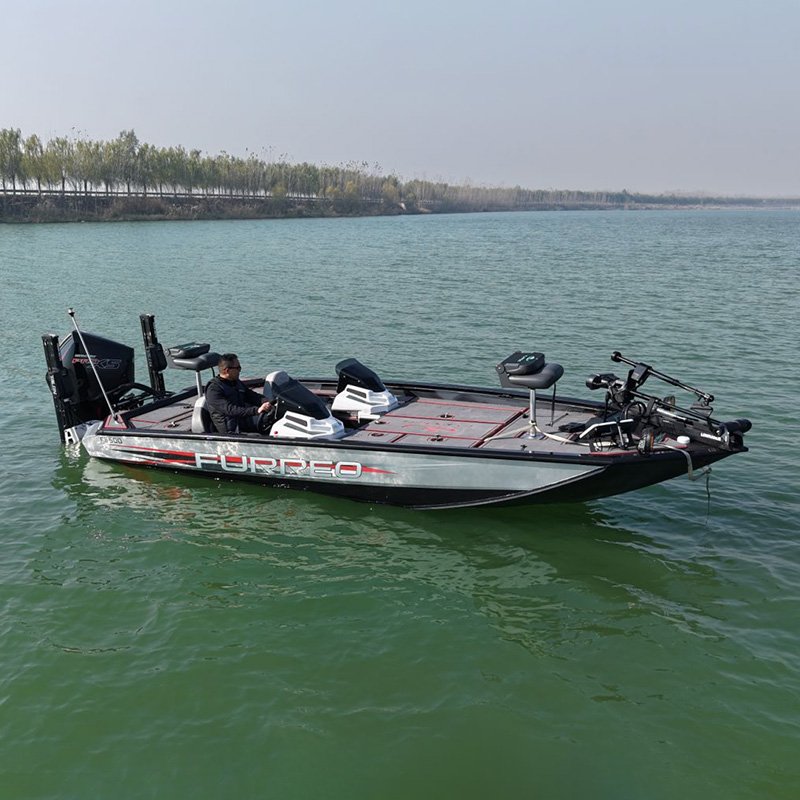 Factory Wholesale Fishing Bait Boats Aluminum Bass Fishing Lure Boats with Engine for Sale