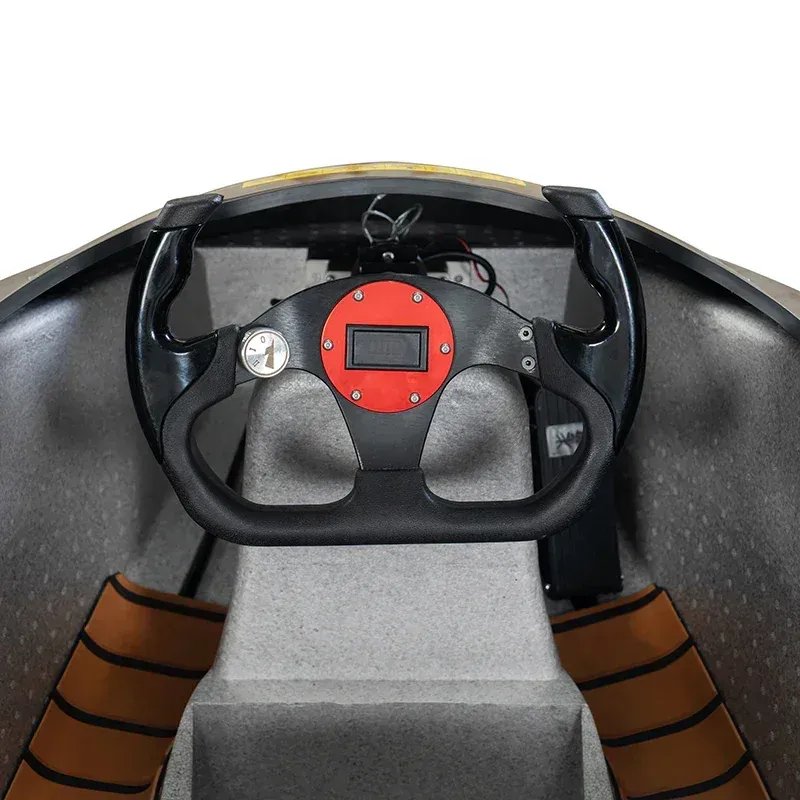 China Manufactured 48V Rush Wave Mini Electric Boat Kit Fast Speed Brushless Go Kart Water Ski Jet Boat with 2 Stroke Engine