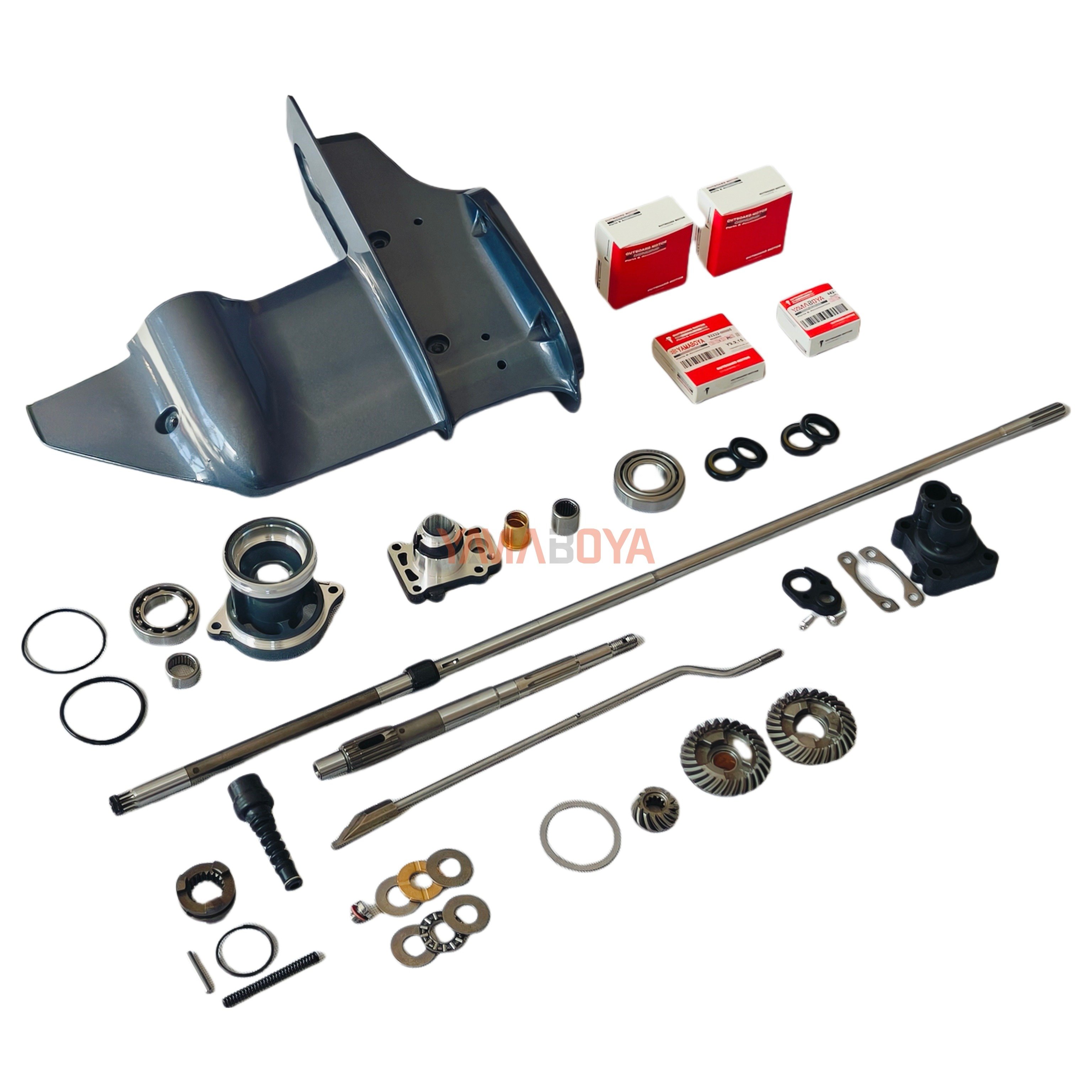 Outboard Motor 6E8-45311-01-4D LOWER CASING for Yamaha Marine Hardware 6E845311014D Motor De Popa 15 hp 6E845311 9.9 HP E15D