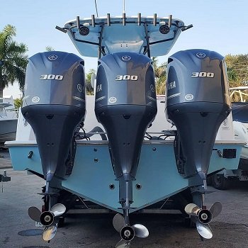 300HP 4-Stroke Outboard Motor Outboard Engine Boat Motor Compatible with Yamahasss