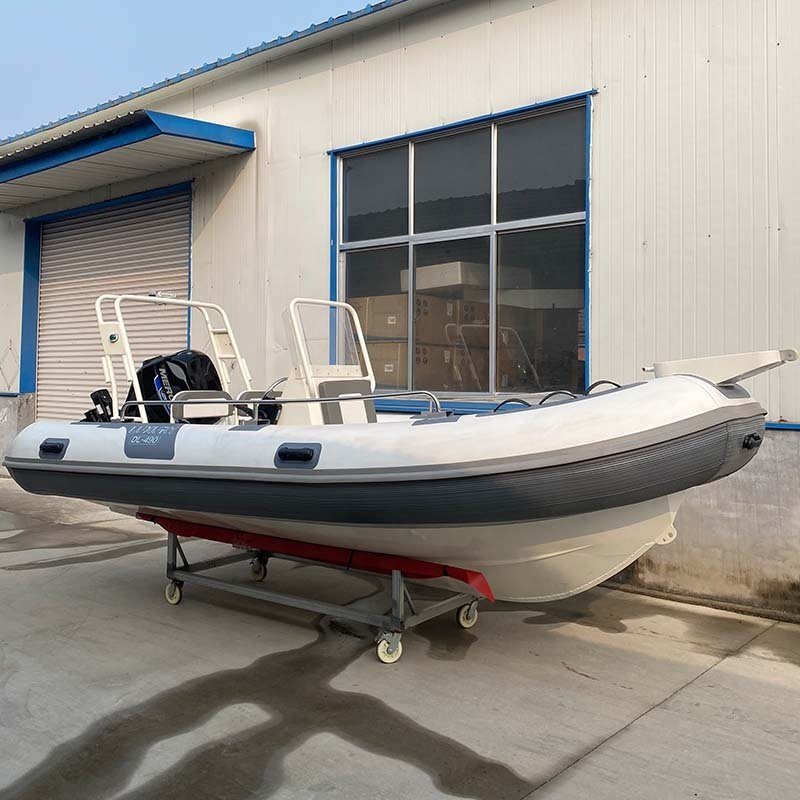 Approval Luxury Deep v Orca Steering Console 16 ft Hypalon Rigid Inflatable Aluminum Hull 16ft Rib Boat 480