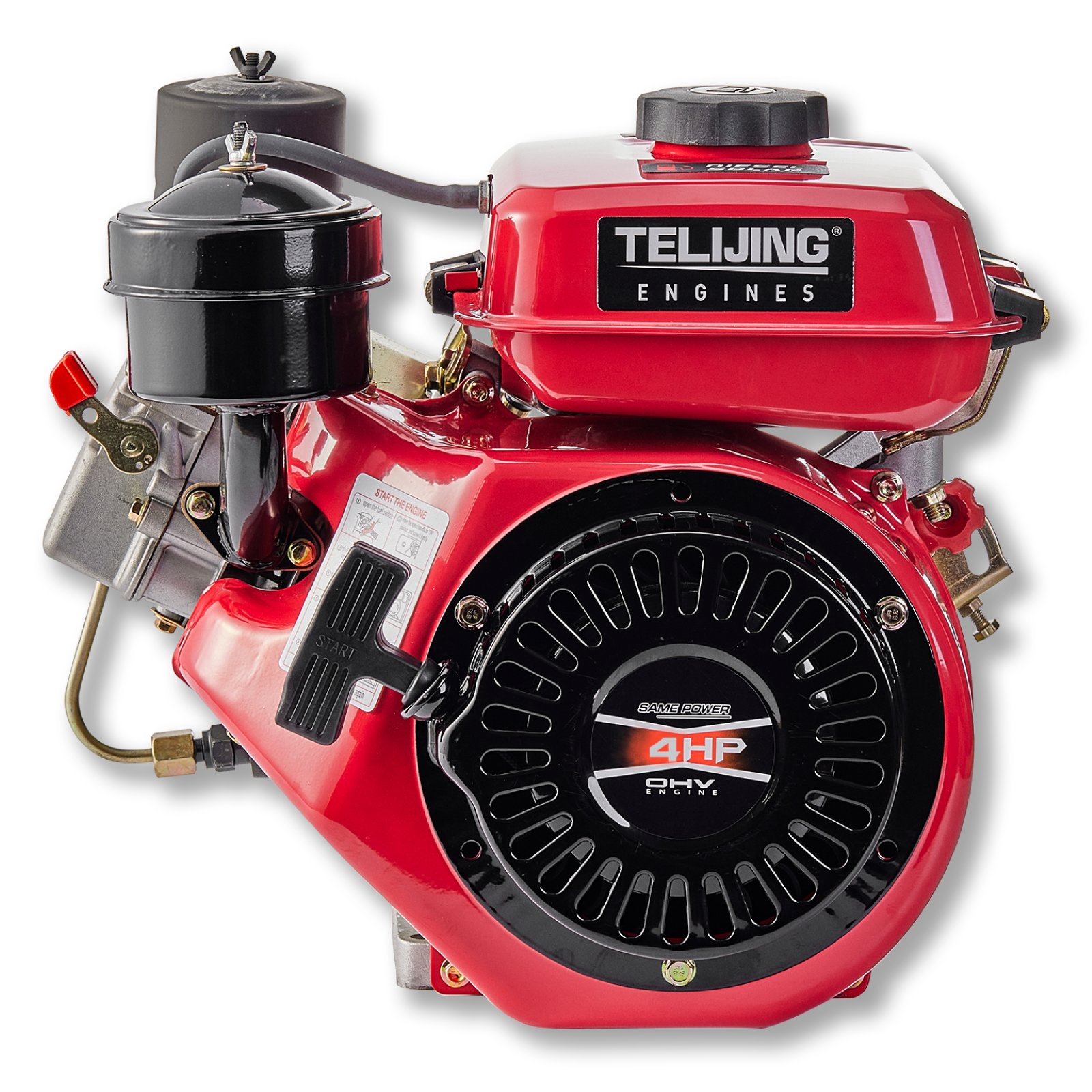 170CF 4HP OHV Single Cylinder Diesel Engine Motor 2.8kw/208cc Fuel Efficient With Recoil Start for Boat Agricultural Use