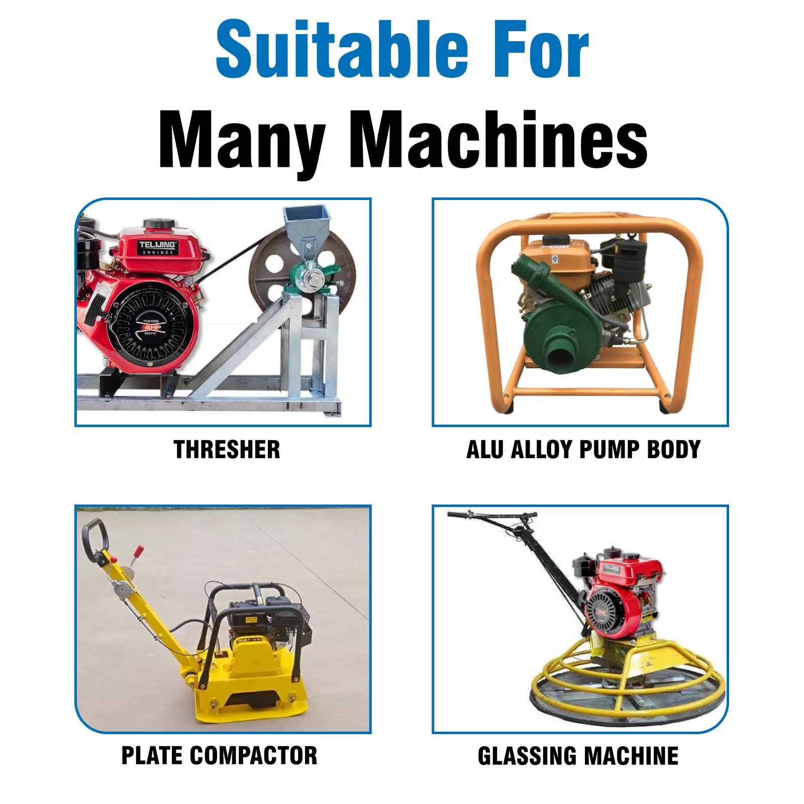 170CF 4HP OHV Single Cylinder Diesel Engine Motor 2.8kw/208cc Fuel Efficient With Recoil Start for Boat Agricultural Use