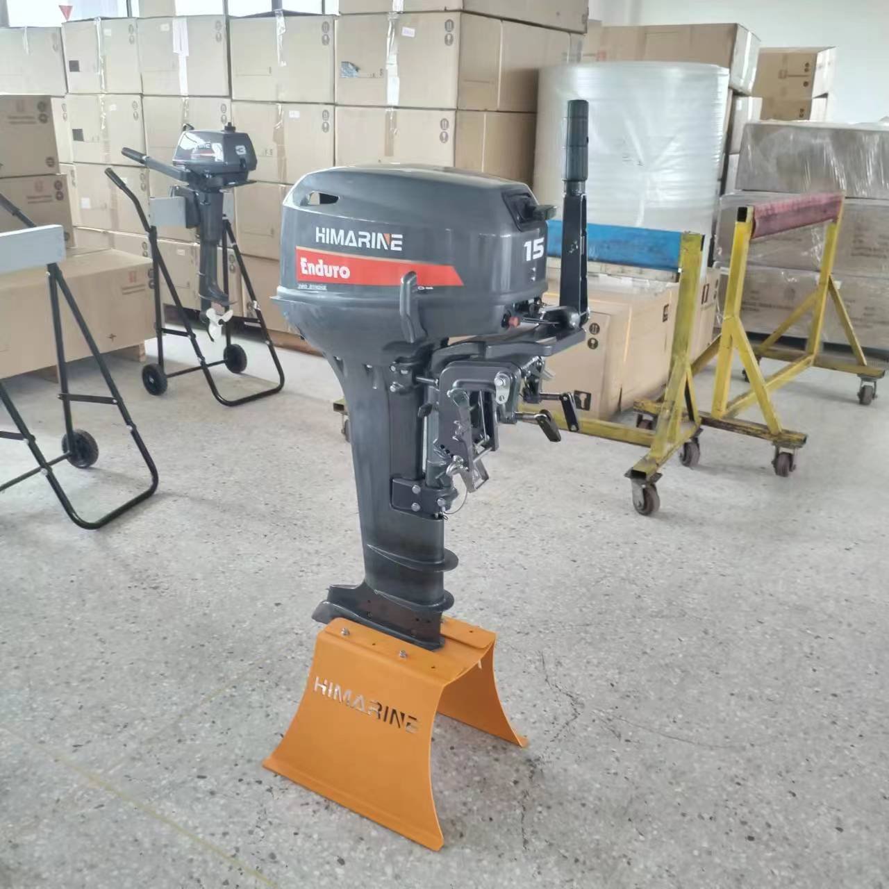 With Yamaha E15dml 6B4 Enduro Long Shaft Outboard Motor Boat Engine Hot Selling 15hp 2 Stroke Motor Fuera De Borda De 2 Tiempos