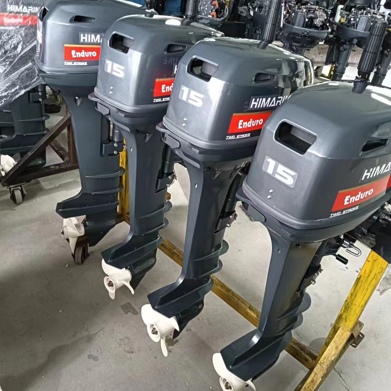 With Yamaha E15dml 6B4 Enduro Long Shaft Outboard Motor Boat Engine Hot Selling 15hp 2 Stroke Motor Fuera De Borda De 2 Tiempos