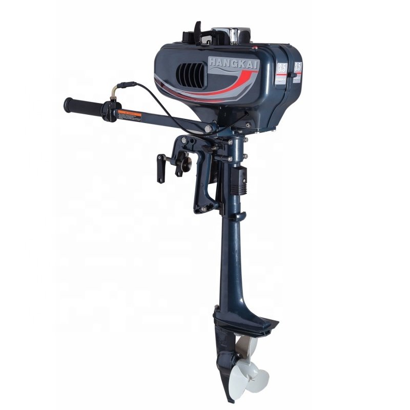 Two Stroke 3.5HP Outboard Engine Water Cooling Boat Motor Marine Engines Gasoline Thrusted Motor Propeller