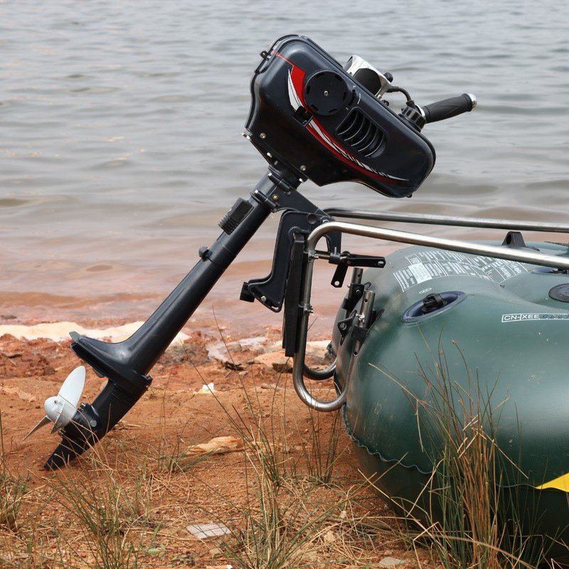 Two Stroke 3.5HP Outboard Engine Water Cooling Boat Motor Marine Engines Gasoline Thrusted Motor Propeller