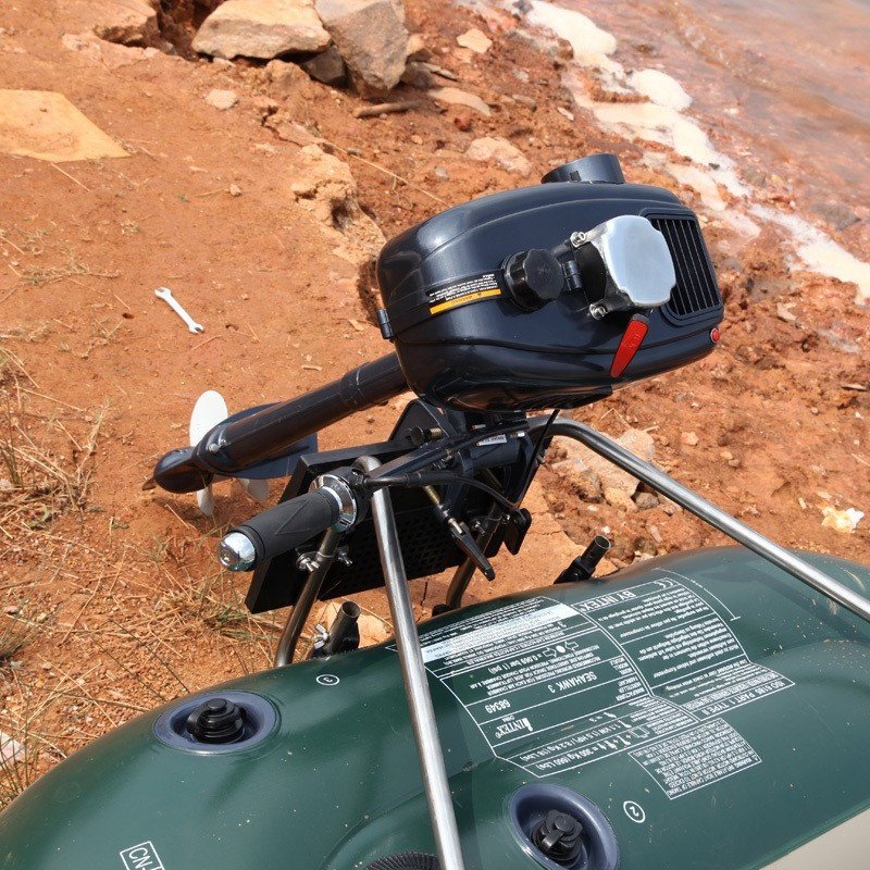 Two Stroke 3.5HP Outboard Engine Water Cooling Boat Motor Marine Engines Gasoline Thrusted Motor Propeller
