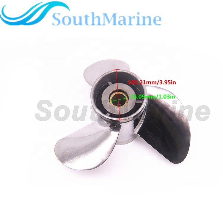 Boat Engines Stainless Steel Propeller 13x17-K for Yamaha 60HP 70HP 75HP 80HP 85HP 90HP 115HP 130HP Outboard 688-45930-02-00