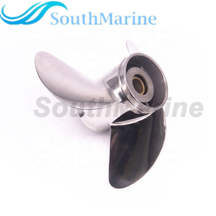 Boat Engines Stainless Steel Propeller 13x17-K for Yamaha 60HP 70HP 75HP 80HP 85HP 90HP 115HP 130HP Outboard 688-45930-02-00