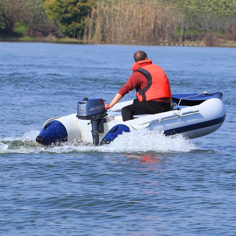 Seawalker 2 Stroke 6HP Outboard Motor Boat Engine Gasoline Marine Engine for Fishing Boat Sports Racing